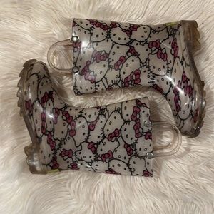Western Chief Hello Kitty Light Up Rainboots size 9 kids